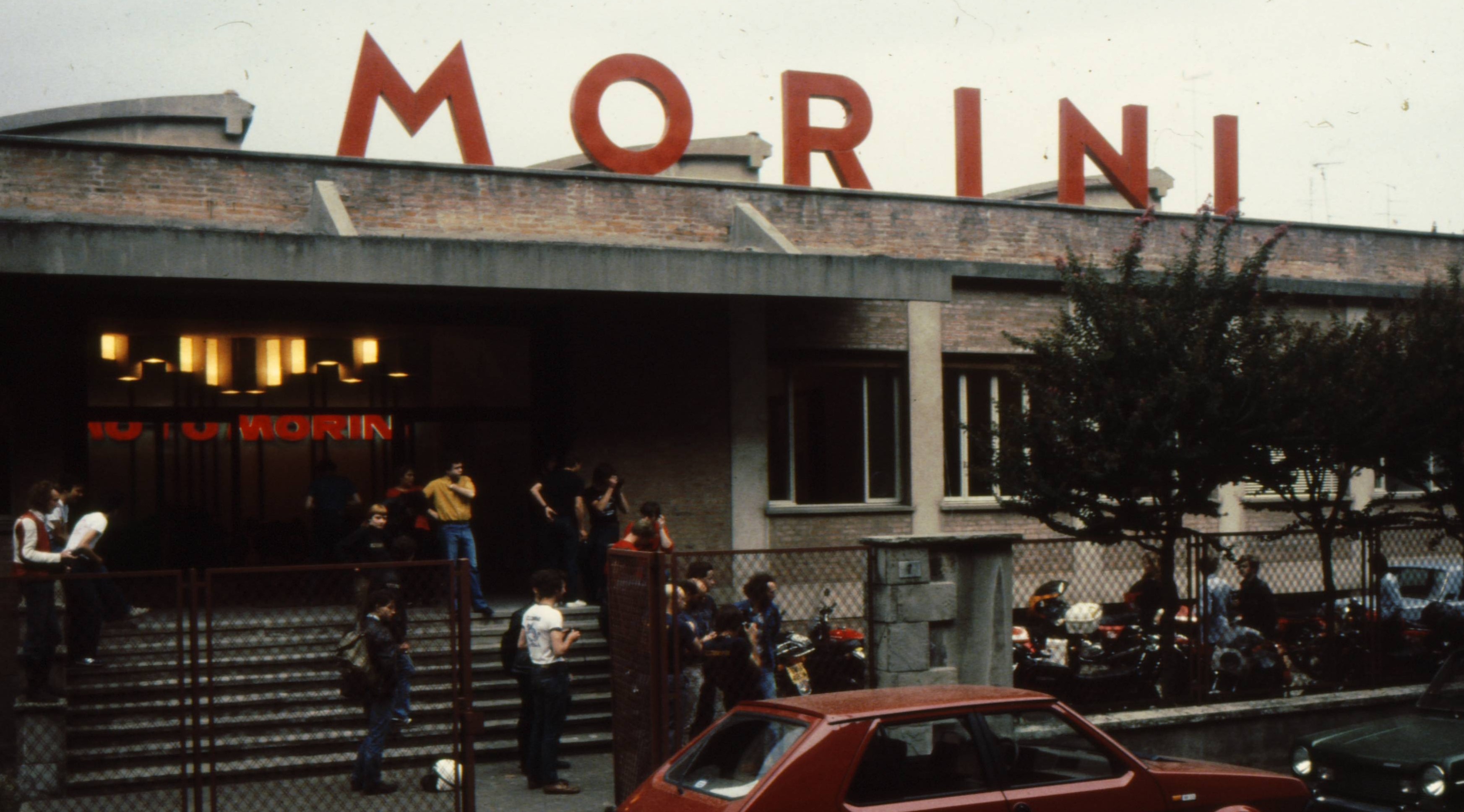Morini factory facade, 1981