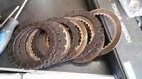 lined and steel clutchplates