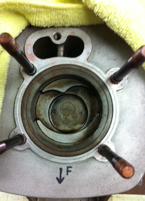 Front piston
